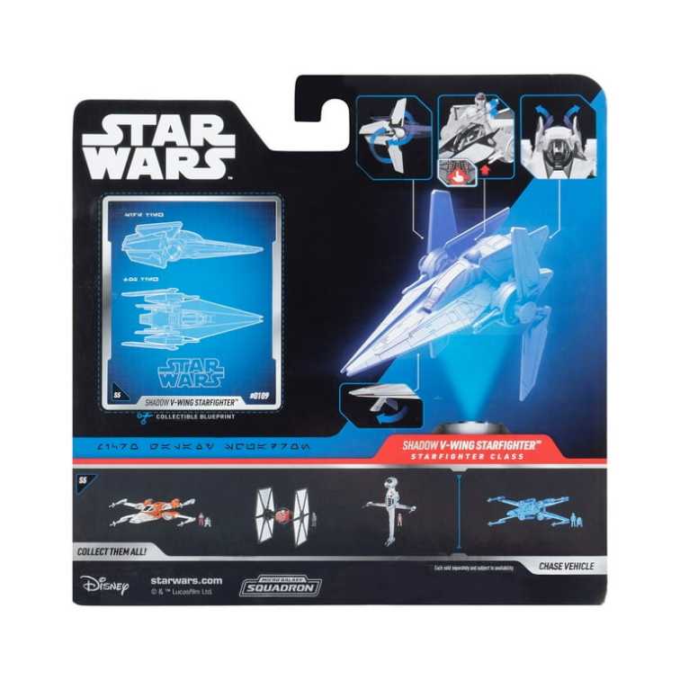 V-Wing Starfighter - Disney / Jazwares (Micro Galaxy Squadron (Starfighter Class)) action figure collectible [Barcode 191726479369] - Main Image 3