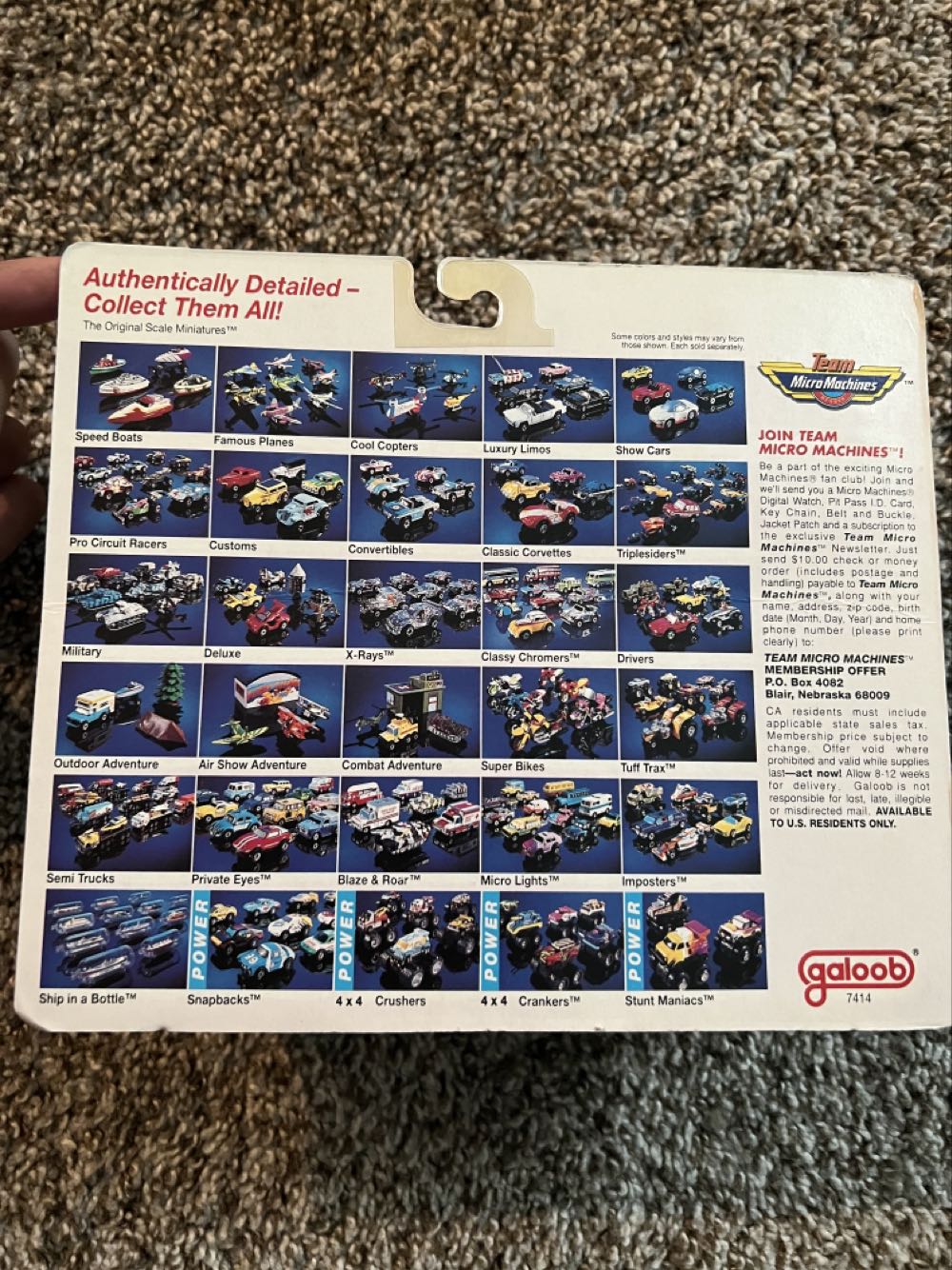 Micro Machines Tuff Trax: Collection #5 (7414) - Galoob (Micro Machines Tuff Trax) action figure collectible - Main Image 2