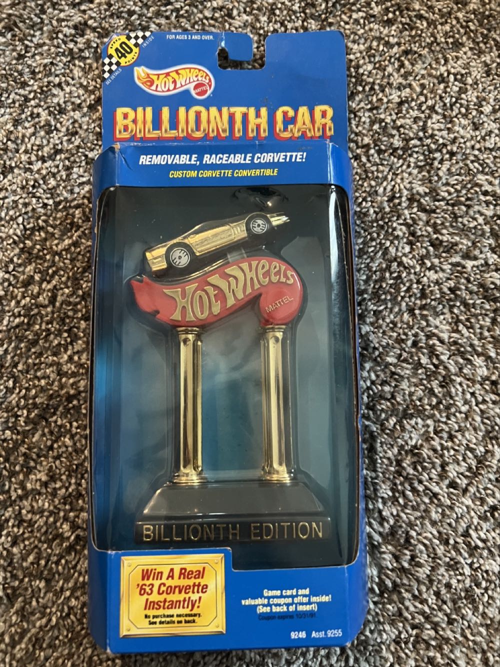 Corvette Custom Convertible - Mattel (Hotwheels Billionth Car Collection) action figure collectible - Main Image 3