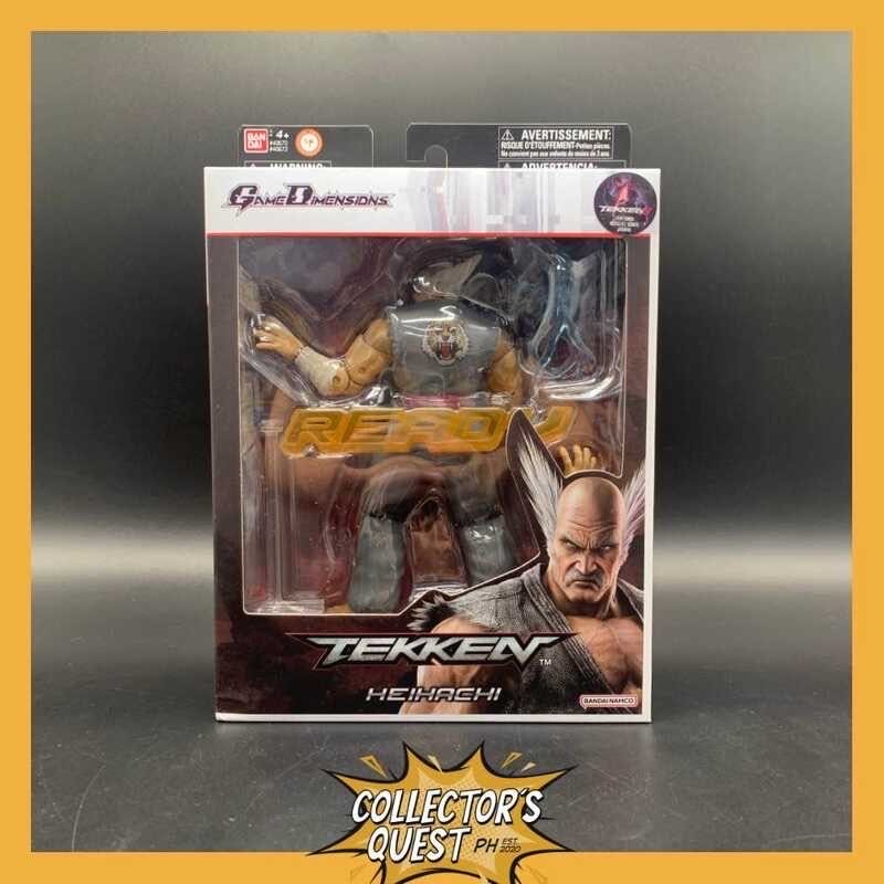 Game Dimensions: Tekken 7 Heihachi Mishima - Bandai (Tekken) action figure collectible [Barcode 045557406721] - Main Image 2