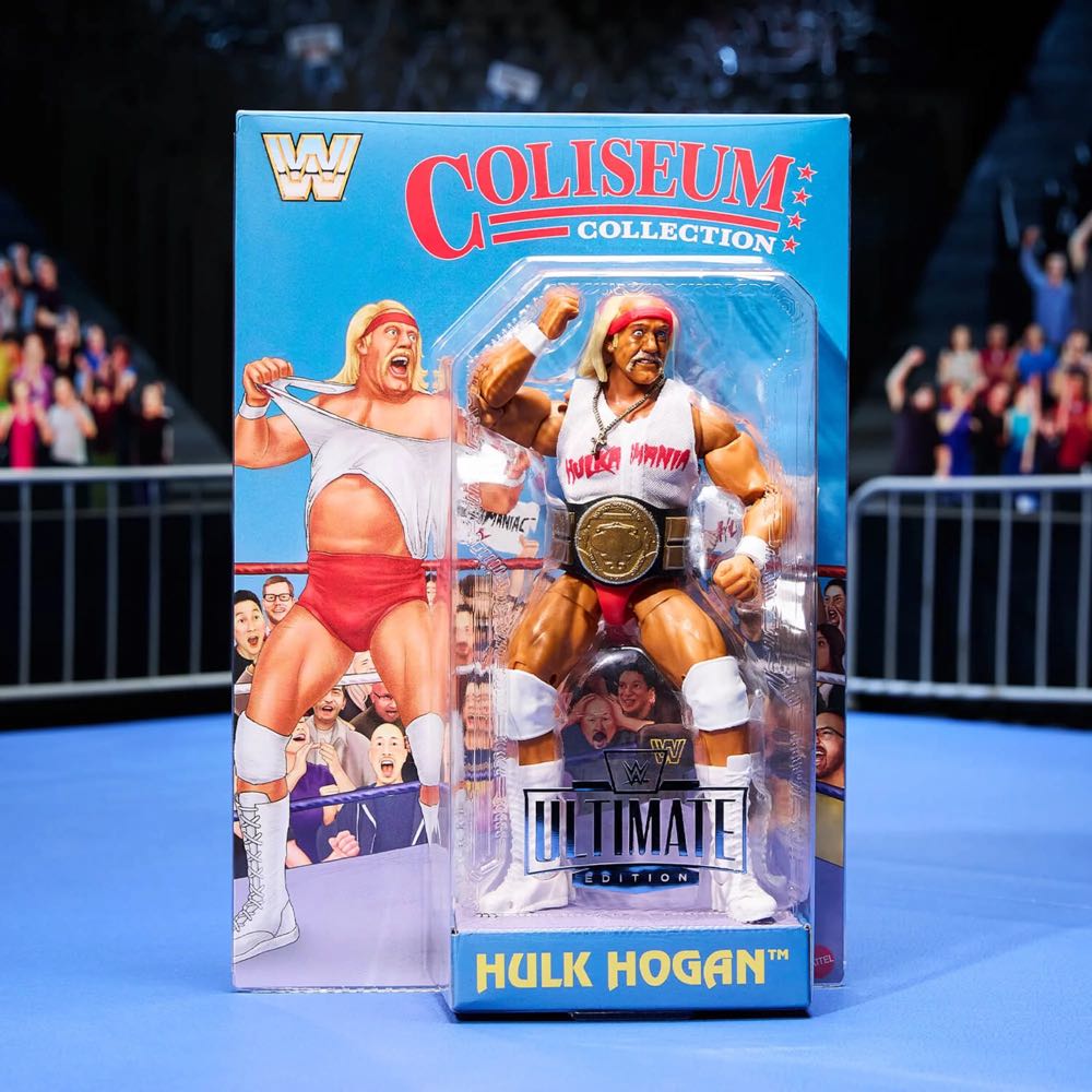 Hulk Hogan - Mattel (WWE Coliseum Collection Series 1) action figure collectible - Main Image 2