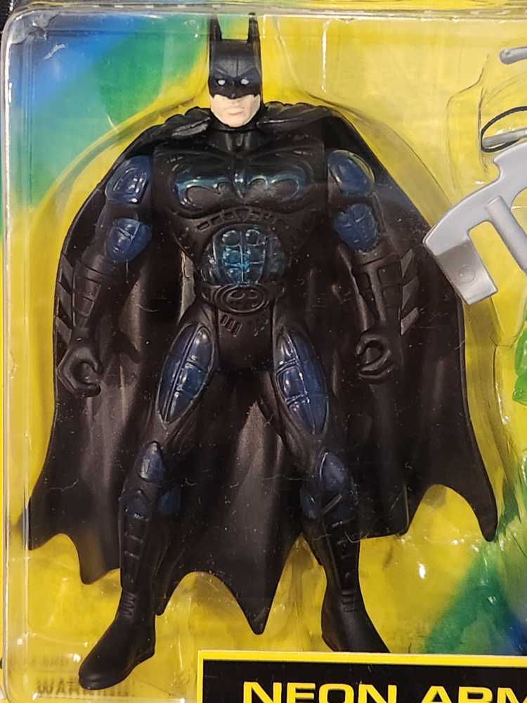 Batman (Neon Armor) - Kenner (Batman: Batman Forever) action figure collectible [Barcode 076281641881] - Main Image 3