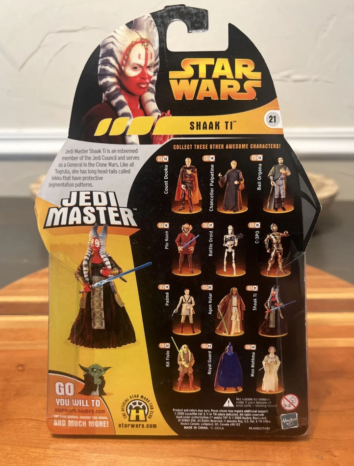 Shaak Ti - ROTS - Basic (III 21) - Hasbro (Star Wars Episode III: Revenge Of The Sith) action figure collectible - Main Image 2