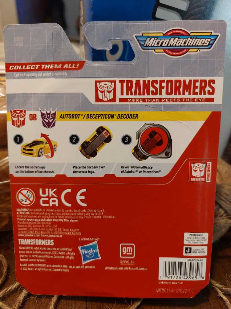 #002 | Starscream & Optimus Prime - MicroMachines (Transformers) action figure collectible - Main Image 2