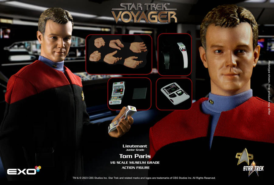 Lt B’Elanna Torres Star Trek Voyager EXO-6 - EXO-6 (Tom Paris) action figure collectible [Barcode 656382549608] - Main Image 4