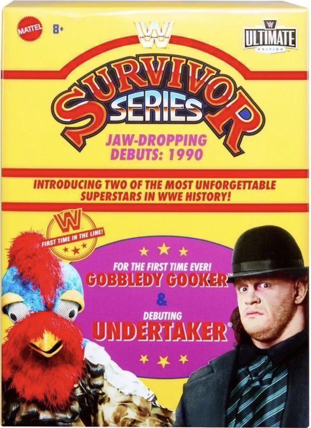WWE The Undertaker- Ultimate Edition Survivor Series 1990 2-Pack Box - Mattel (WWE) action figure collectible - Main Image 2