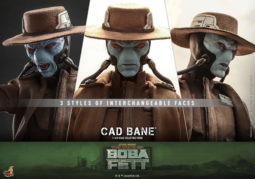 Cad Bane - Hot Toys (The Book Of Boba Fett) action figure collectible [Barcode 4895228611574] - Main Image 3