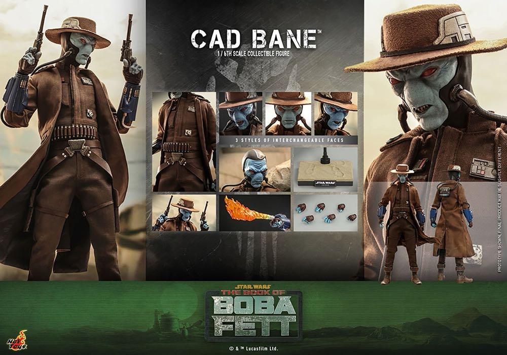 Cad Bane - Hot Toys (The Book Of Boba Fett) action figure collectible [Barcode 4895228611574] - Main Image 4