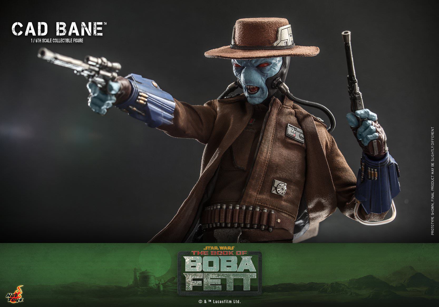 Cad Bane - Hot Toys (The Book Of Boba Fett) action figure collectible [Barcode 4895228611574] - Main Image 7