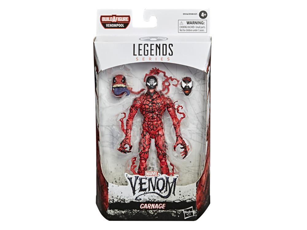 Marvel Legends - Carnage - Hasbro (Legends) (Spider-man: Venom) action figure collectible - Main Image 1