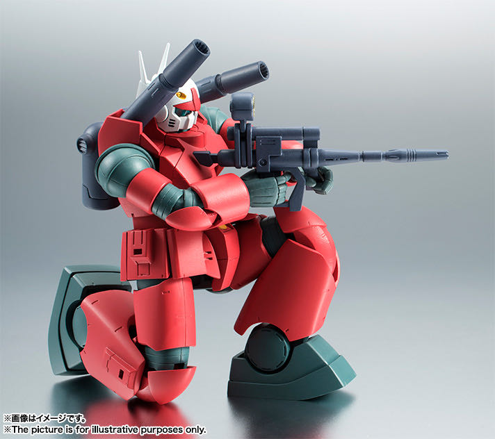 Bandai - Tamashii Nations - The Robot Spirits - Mobile Suit Gundam - RX-77-2 Guncannon Ver. A.n.i.m.e Action Figure - Bandai/Tamashii Nations (The Robot Spirits - Mobile Suit Gundam) action figure collectible [Barcode 4549660062882] - Main Image 3