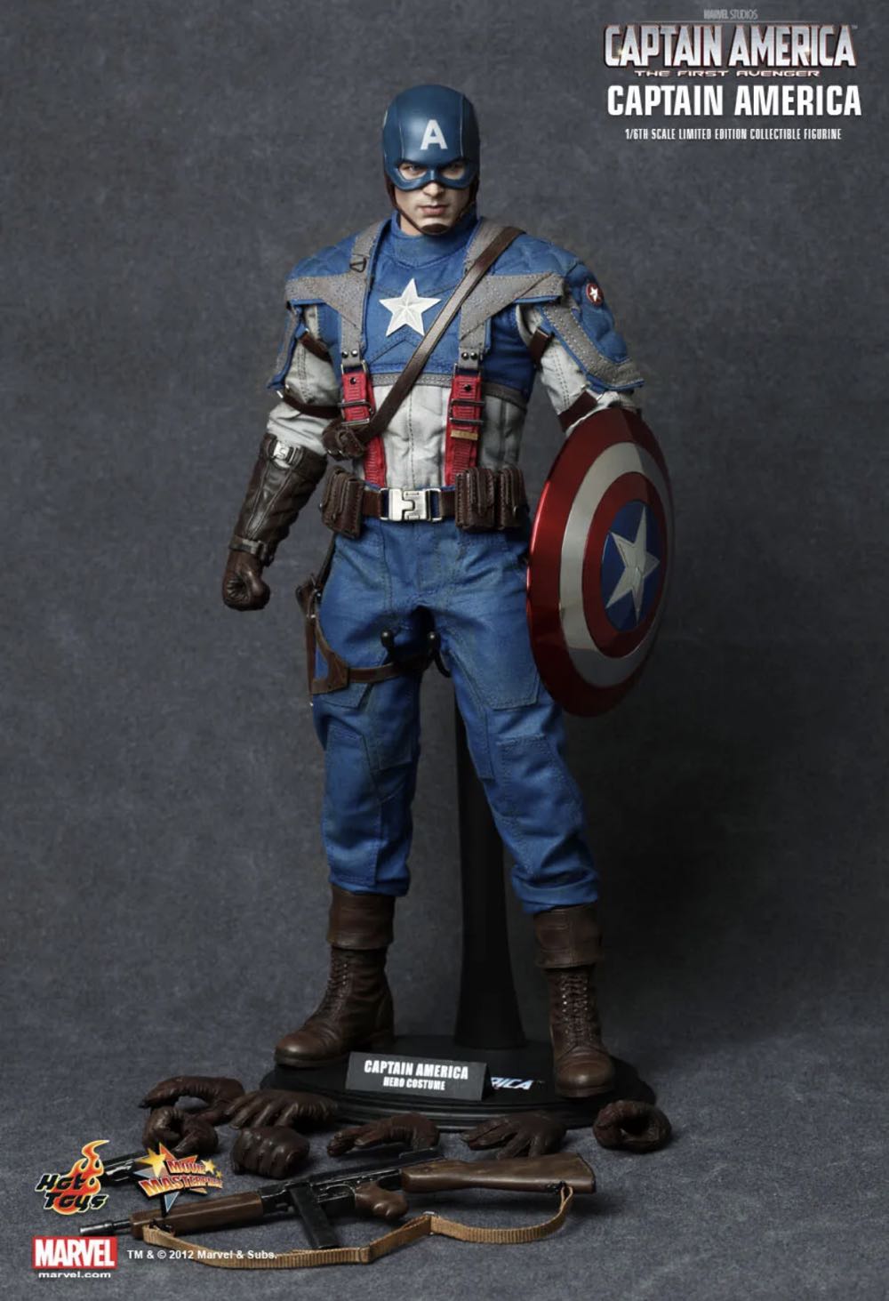 Captain America The First Avenger MMS156 - Hot Toys action figure collectible - Main Image 1