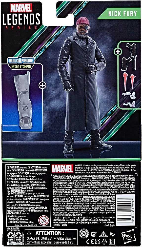 Nick Fury - Hasbro (Secret Invasion) action figure collectible [Barcode 5010994179946] - Main Image 2