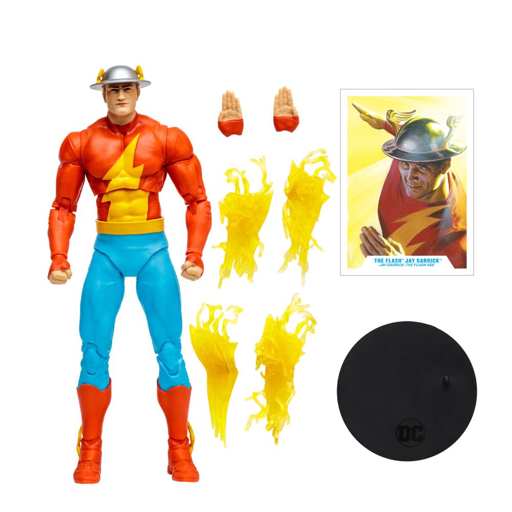 Jay Garrick - McFarlane Toys (DC Multiverse) (Jay Garrick: The Flash Age) action figure collectible - Main Image 2