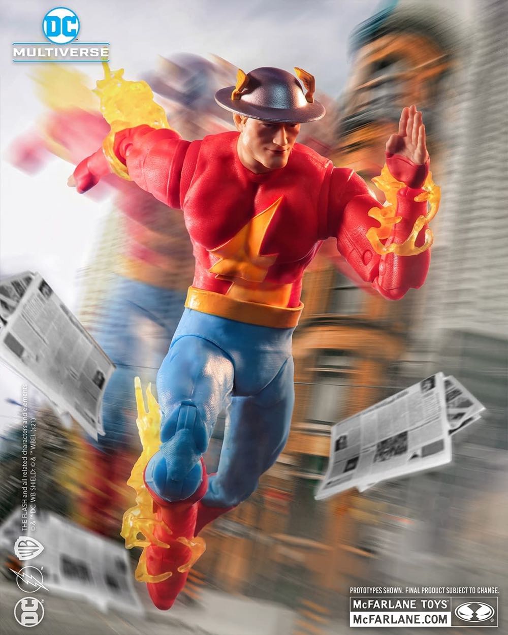 Jay Garrick - McFarlane Toys (DC Multiverse) (Jay Garrick: The Flash Age) action figure collectible - Main Image 3