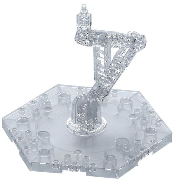 Bandai - Bandai Hobby - Action Base 5 (Clear Ver.) 1/144 Plastic Model Kit - Bandai/Bandai Hobby action figure collectible - Main Image 2