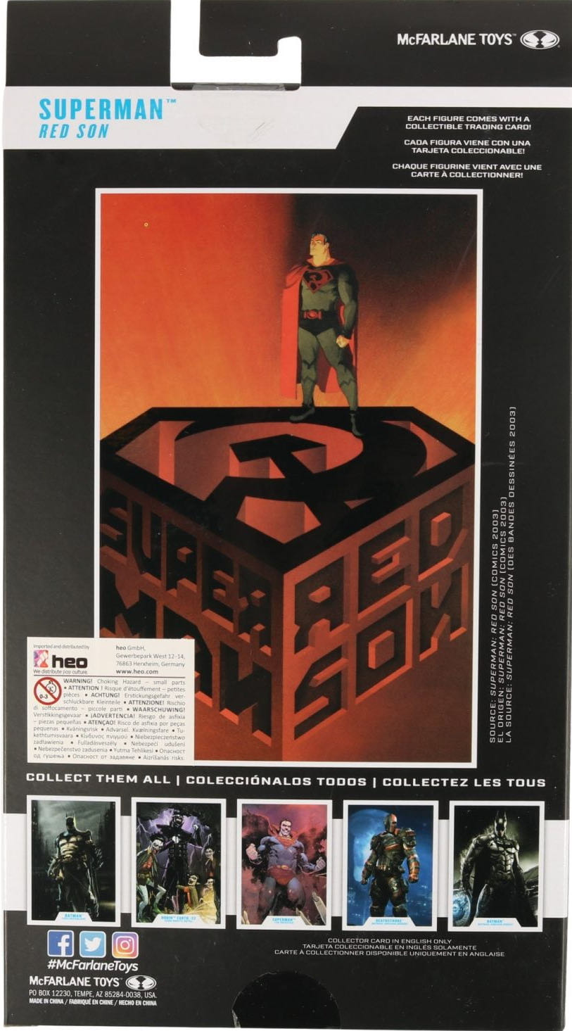 Superman Red Son - McFarlane Toys (DC Multiverse) (Red Son) action figure collectible - Main Image 3