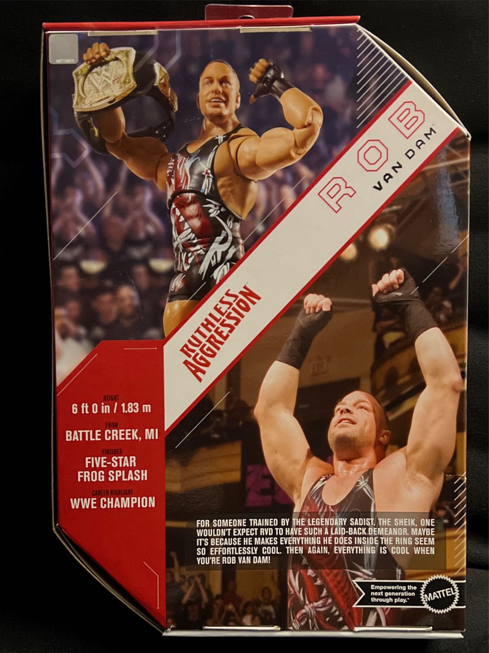 Rob Van Dam - Mattel Wwe (Wwe Ultimate Edtion) action figure collectible [Barcode 194735163137] - Main Image 2