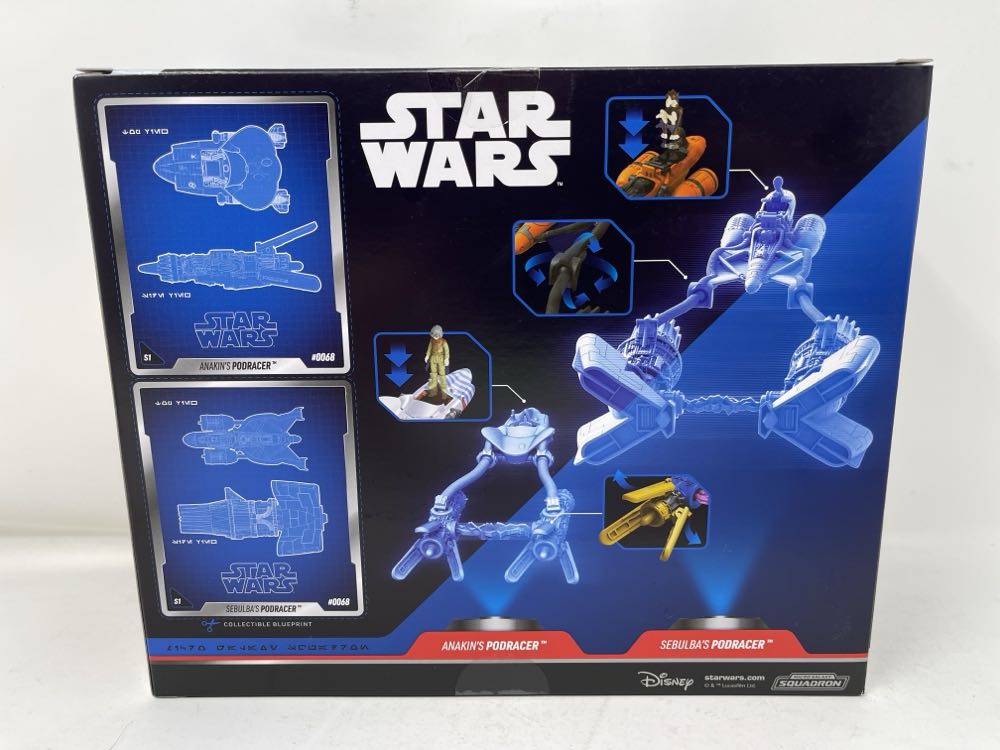 Star Wars Micro Vehicles Multipack Style 1 - Hasbro (Micro Galaxy Squadron) action figure collectible [Barcode 191726479444] - Main Image 2