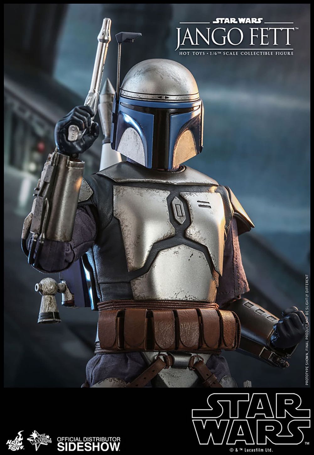 Hot Toys Jango Fett MMS589 - Hot Toys (Star Wars Episode 2 Attack Of The Clones) action figure collectible - Main Image 1