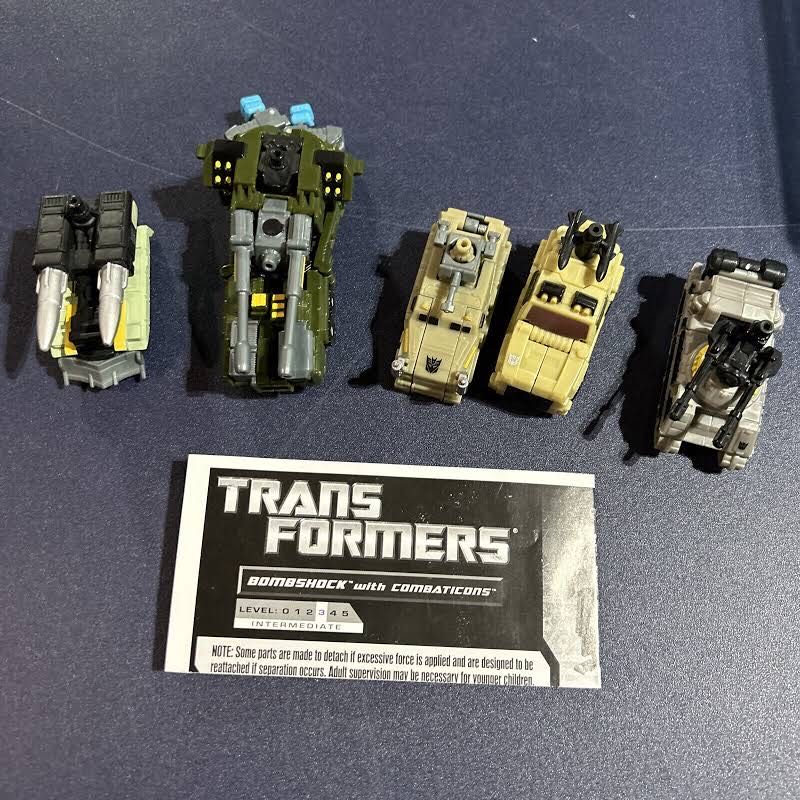 Powercore Combiners Bombshock With Combaticon Drones - Hasbro (Transformers) action figure collectible - Main Image 2