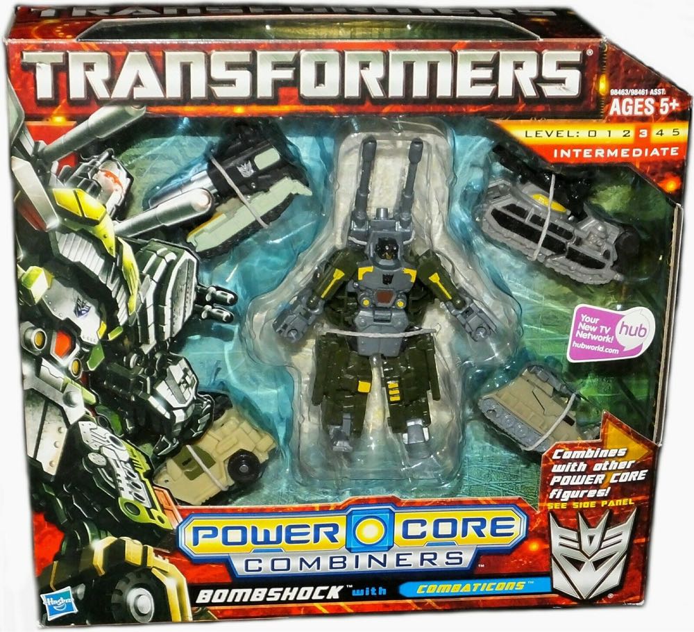 Powercore Combiners Bombshock With Combaticon Drones - Hasbro (Transformers) action figure collectible - Main Image 3