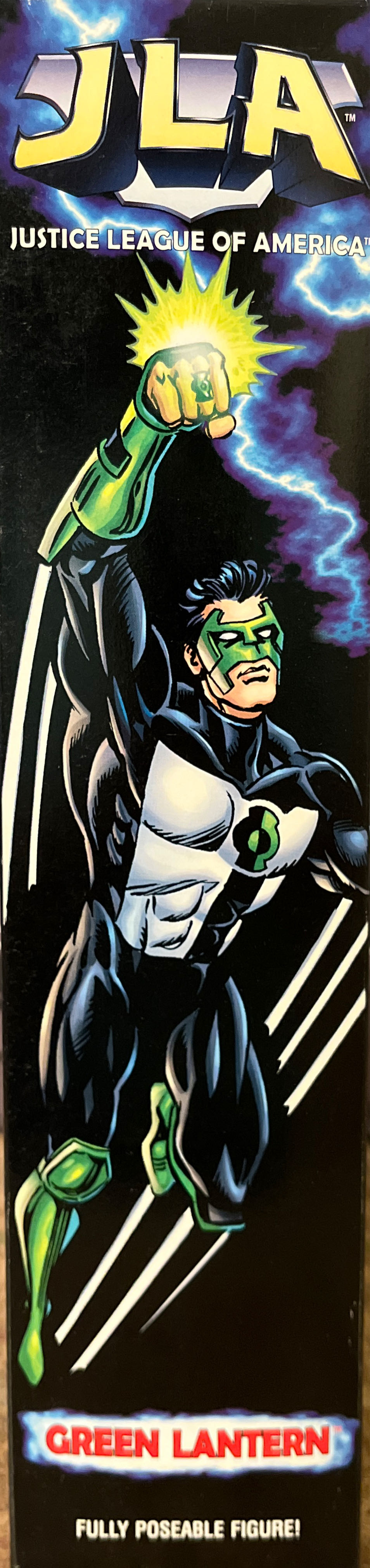 JLA:  Green Lantern 12” - Kenner/ Hasbro (Justice League America) action figure collectible [Barcode 076281707570] - Main Image 3