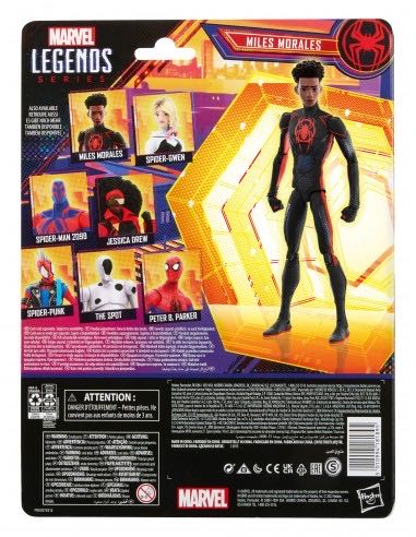 Miles Morales - Hasbro (Hasbro Wave: Across the Spider-Verse) action figure collectible - Main Image 2