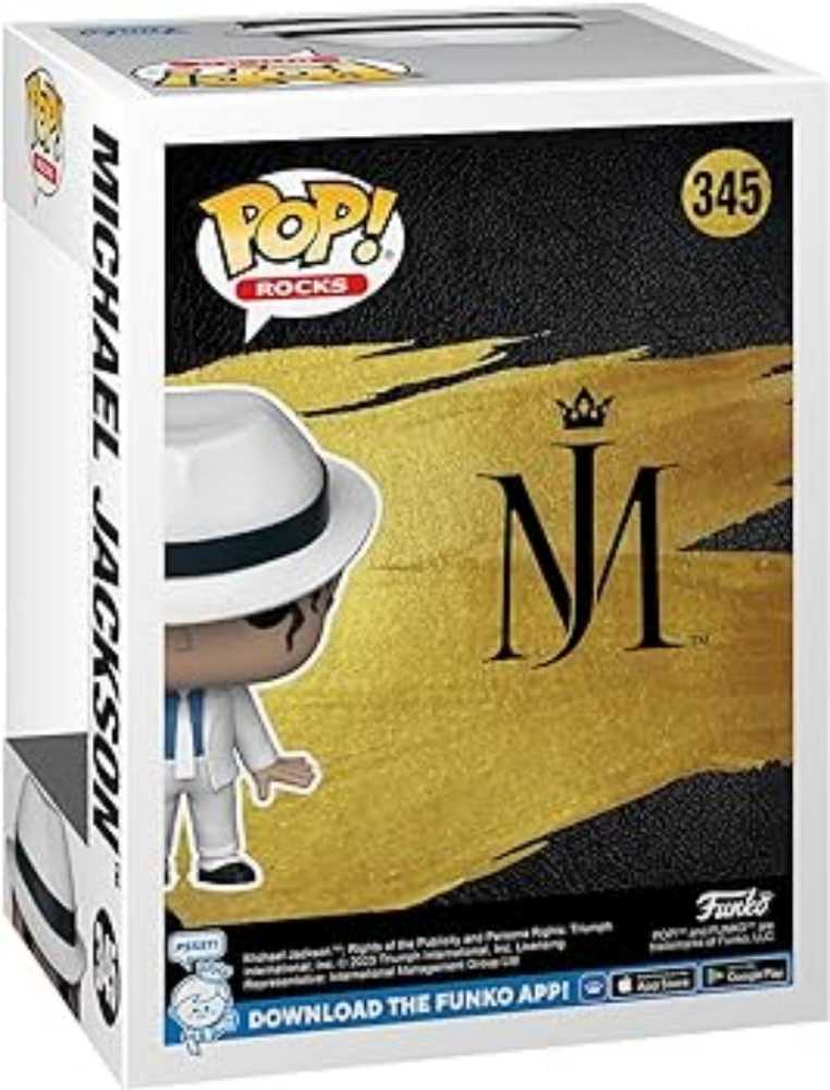 Michael Jackson # 345 - Smooth Criminal - Funko (Funko Pop! Rocks) action figure collectible [Barcode 889698706001] - Main Image 4