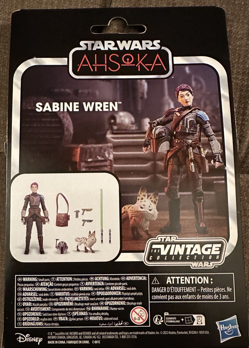 VC Deluxe- Sabine Wren - Hasbro (Star Wars: Ahsoka) action figure collectible [Barcode 5010996169761] - Main Image 2