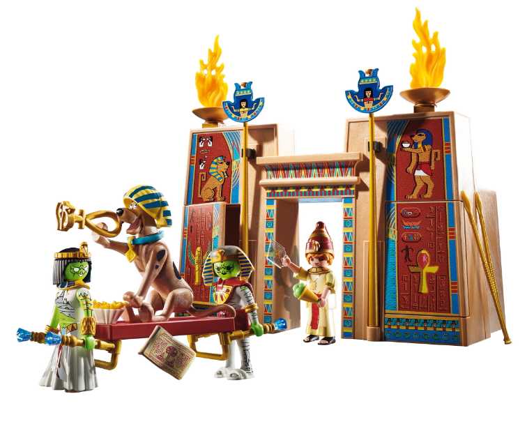 Playmobil Scooby-doo! Adventure In Egypt Playset - Playmobil (Scooby Doo) action figure collectible [Barcode 4008789703651] - Main Image 2