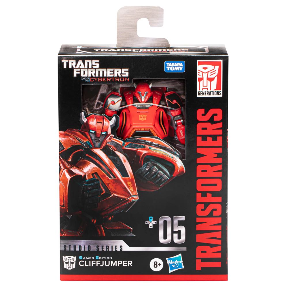 SSGE-05 Cliffjumper - Hasbro (Studio Series Gamer Edition) action figure collectible [Barcode 5010996165817] - Main Image 1