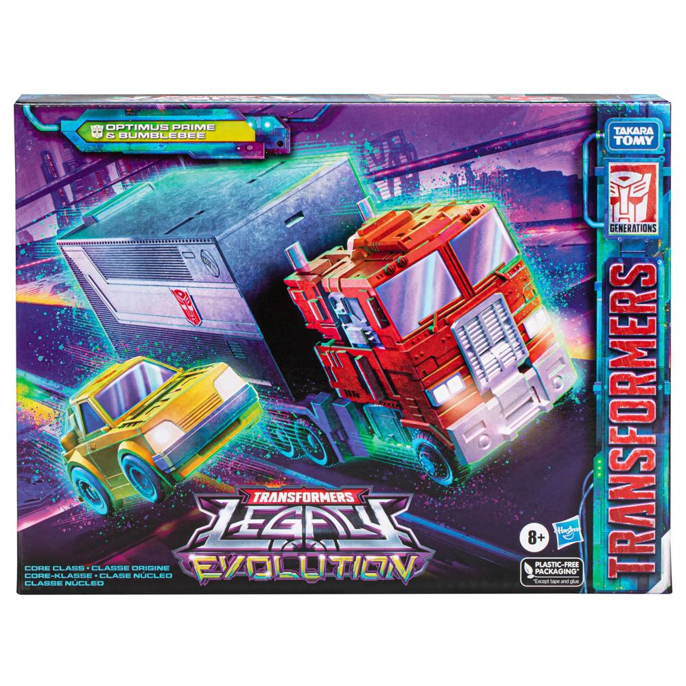 Optimus Prime & Bumblebee - Hasbro (Transformers Legacy) action figure collectible [Barcode 5010996138866] - Main Image 1
