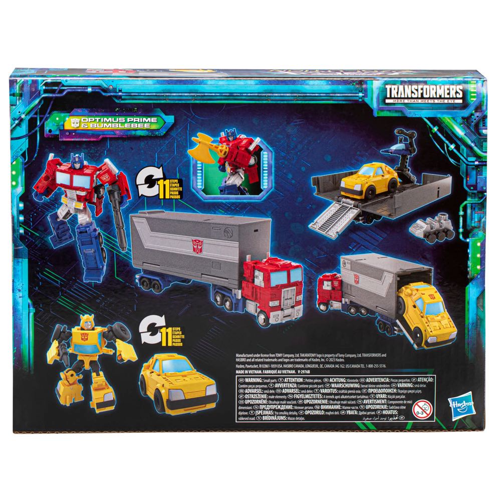 Optimus Prime & Bumblebee - Hasbro (Transformers Legacy) action figure collectible [Barcode 5010996138866] - Main Image 4
