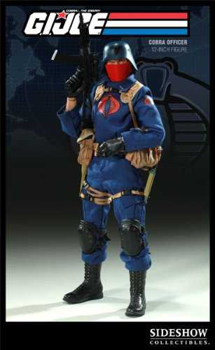 Sideshow Collectibles Gi Joe 12 Inch Deluxe Action Figure Cobra Officer - Sideshow Collectibles action figure collectible [Barcode 747720213050] - Main Image 1