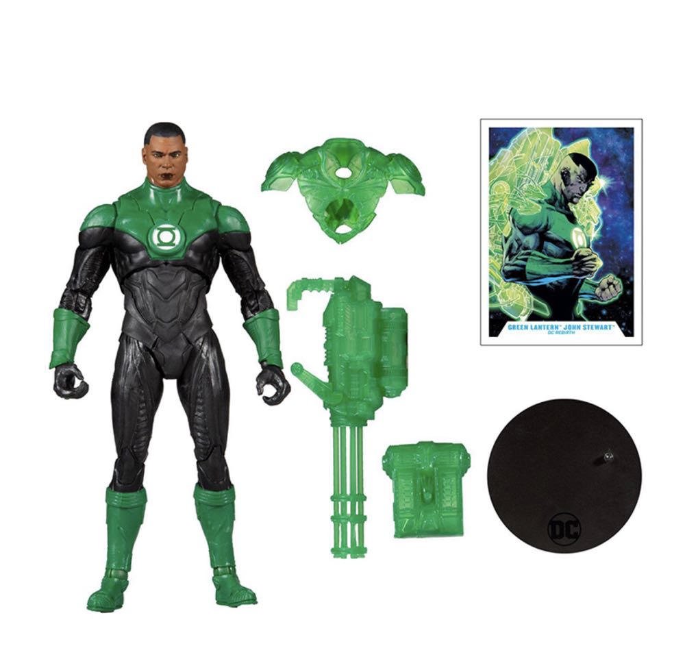 Green Lantern John Stewart - McFarlane Toys (DC Multiverse) action figure collectible - Main Image 3