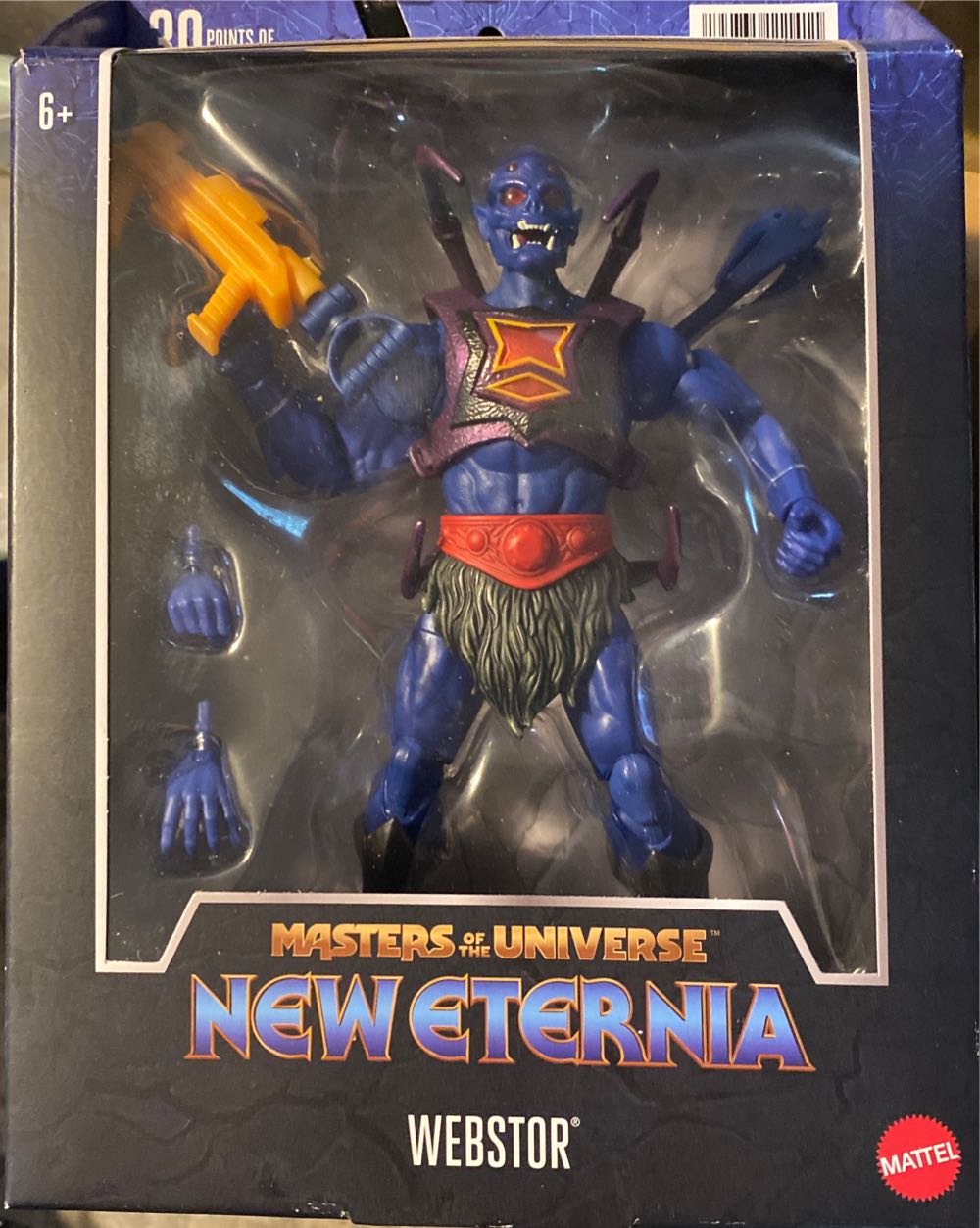 New Eternia: Webstor - Mattel (Masters of the Universe: New Eternia) action figure collectible [Barcode 194735111411] - Main Image 2
