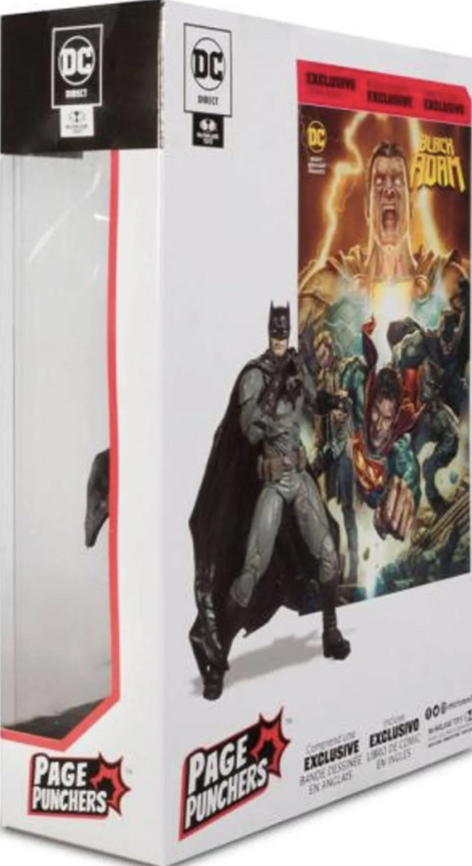 Batman - Page Punchers Black Adam - Mcfarlane Page Punchers (Page Punchers: Black Adam) action figure collectible - Main Image 2