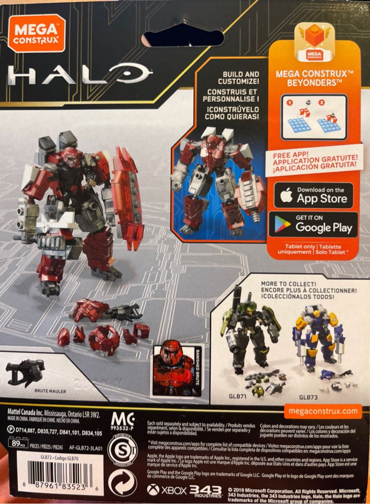 Halo Breacher Exosuit Mega Construx  action figure collectible [Barcode 887961835236] - Main Image 2