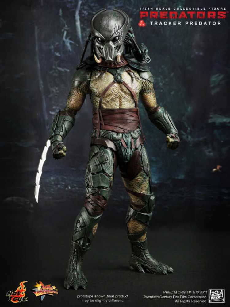 Tracker Predator With Hound 14 Inch New 1 6 Mms147 Scale In Ht & 1 6th Collectible Movie Masterpiece Hottoys - Hot Toys (Predator) action figure collectible [Barcode 4897011173818] - Main Image 2