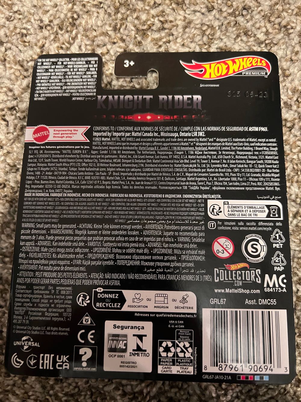 K.I.T.T. (Knight Rider) - Mattel (Hotwheels Premium) action figure collectible - Main Image 2