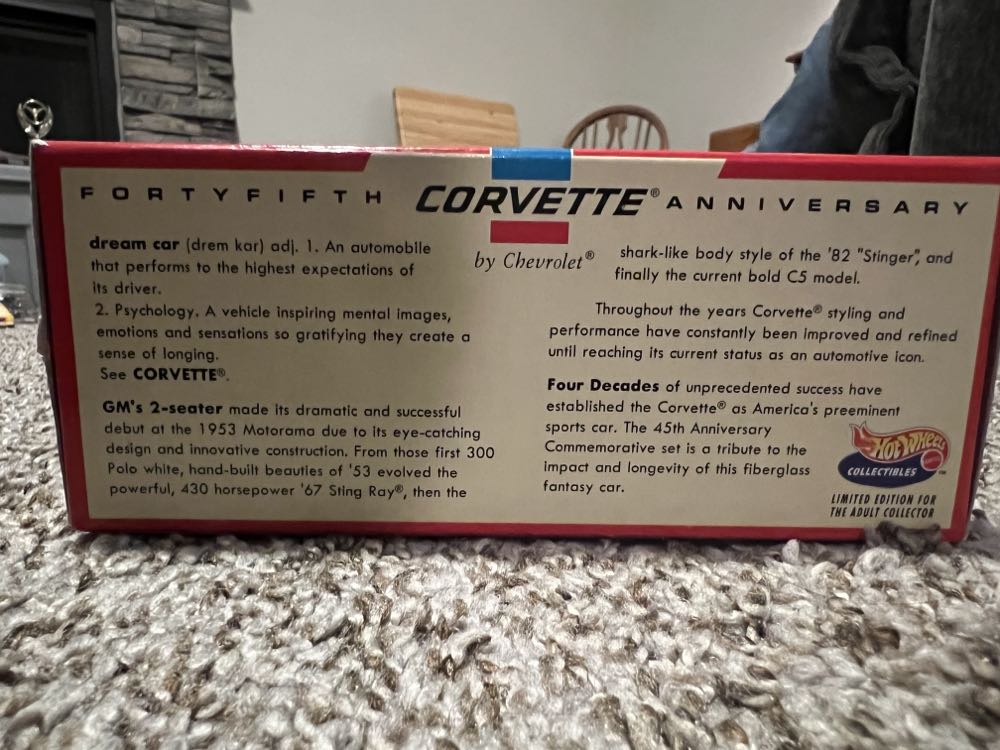 Corvette Showcase #2 (2 Pack) - Mattel (Hotwheels Collectibles) action figure collectible - Main Image 3