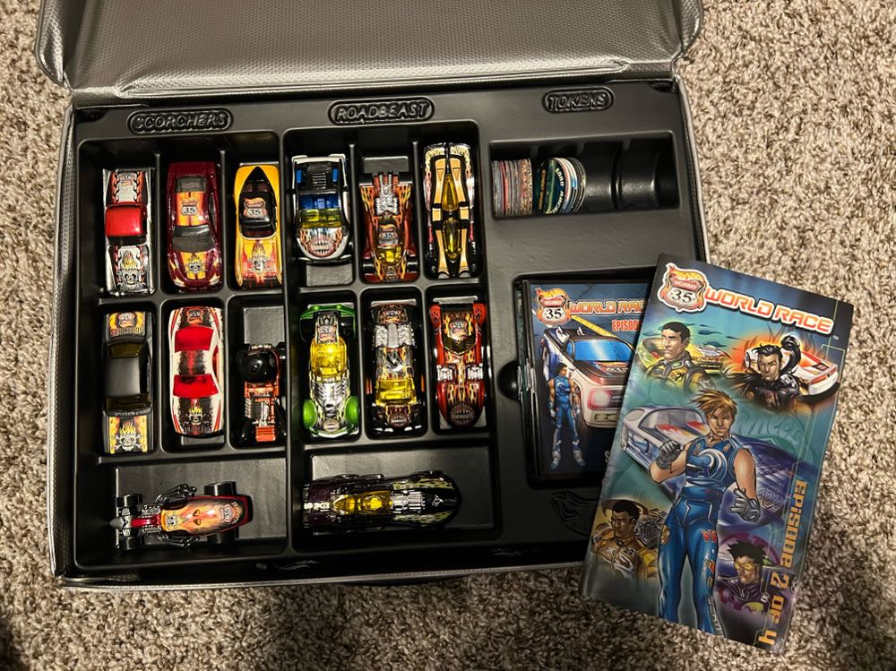 World Race 35 Car Set - Mattel (Hotwheels World Race) action figure collectible - Main Image 2