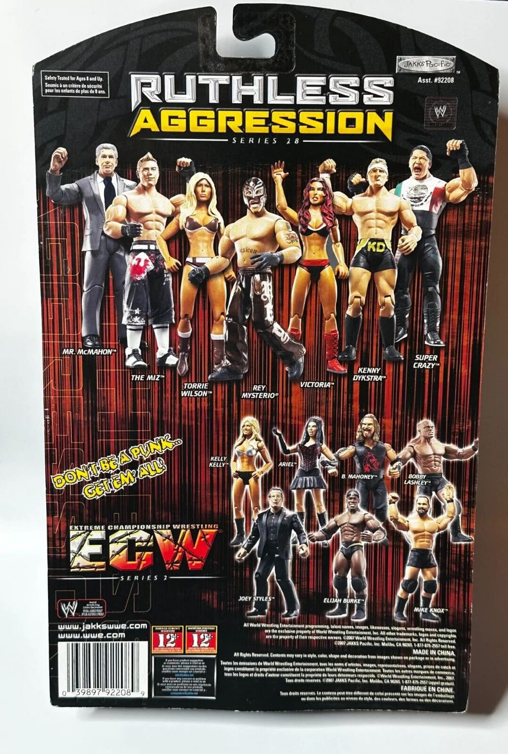 Kenny Dykstra - Jakks Pacific (WWE Ruthless Aggression Series 28) action figure collectible - Main Image 2