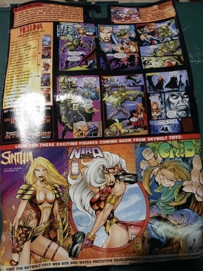 Lightning Comics Hellina - Skybolt Toyz (Lightning Comics: Hellina) action figure collectible - Main Image 2