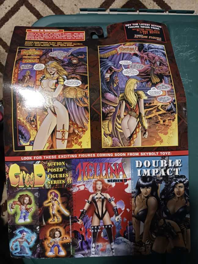 Lightning Comics Sinthia - Skybolt Toyz action figure collectible - Main Image 2