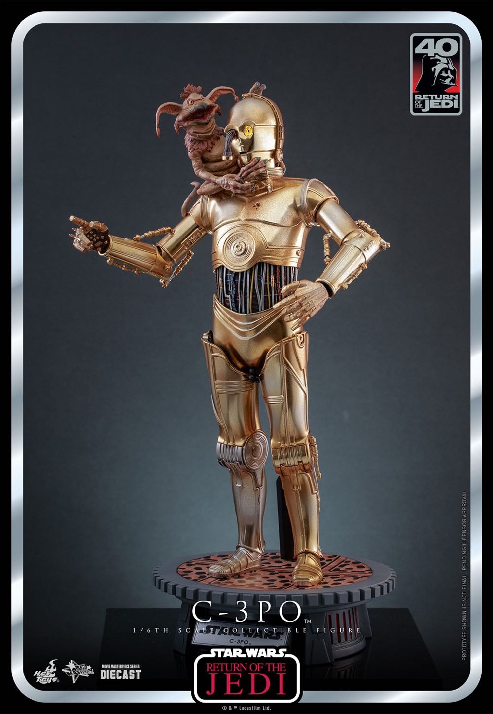C-3PO - Hot Toys (Sixth Scale Figures) action figure collectible - Main Image 1