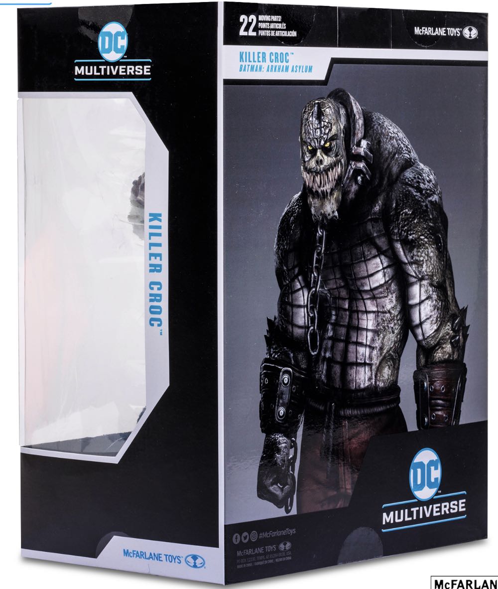 Killer Crock Batman - Arkham Asylum 30cm - McFarlane Toys (DC Multiverse) (Arkham Asylum) action figure collectible - Main Image 2