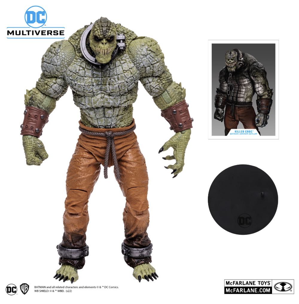 Killer Crock Batman - Arkham Asylum 30cm - McFarlane Toys (DC Multiverse) (Arkham Asylum) action figure collectible - Main Image 3