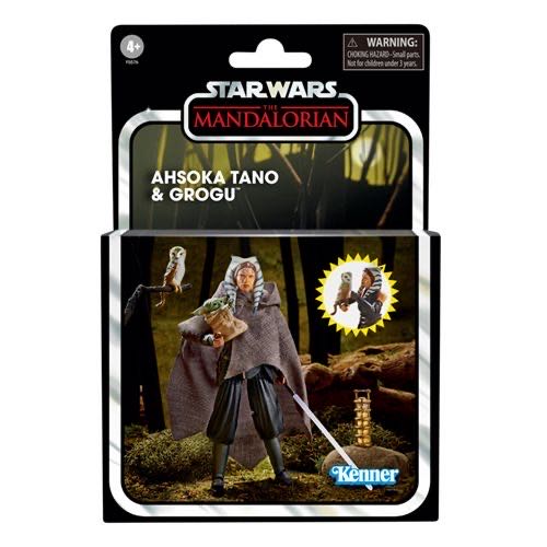 Star Wars: Ahsoka Tano and Grogu - Kenner/Hasbro (Star Wars: The Vintage Collection: The Mandalorian) action figure collectible - Main Image 2